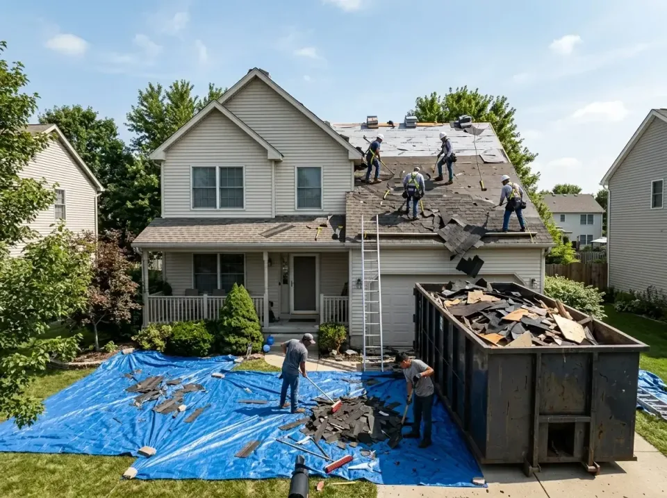 roof-replacement-debris-remova-004 — frequently asked questions, Cheapest Dumpster Rentals in Rosedale, MD